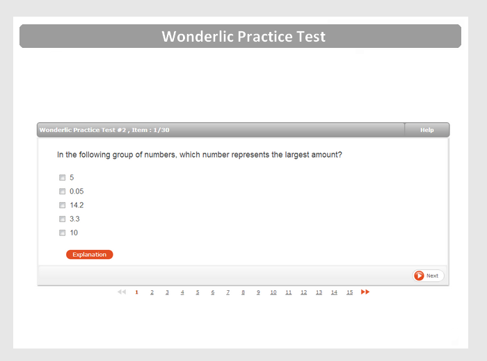 Wonderlic 12 Minute Practice Test