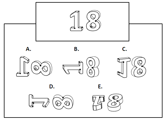 civil service spatial ability test question 2