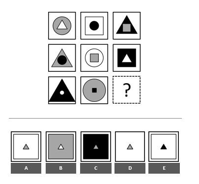 CCAT Spatial Reasoning Sample Question