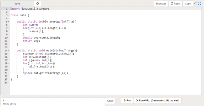 Java Practice Question With Code Editor