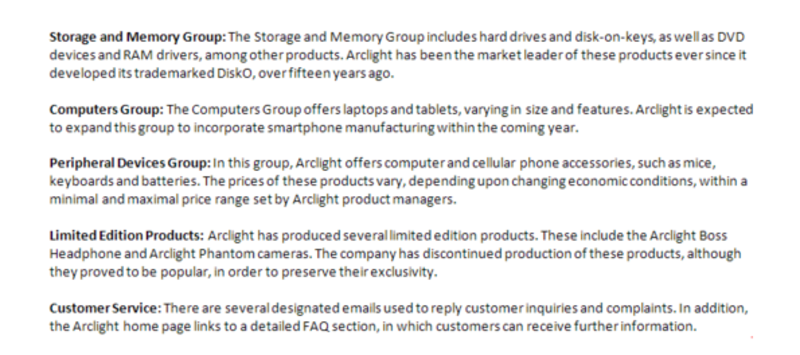 ieGAT product segments tab