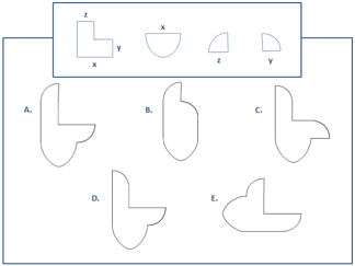 civil service spatial abilities test question 1