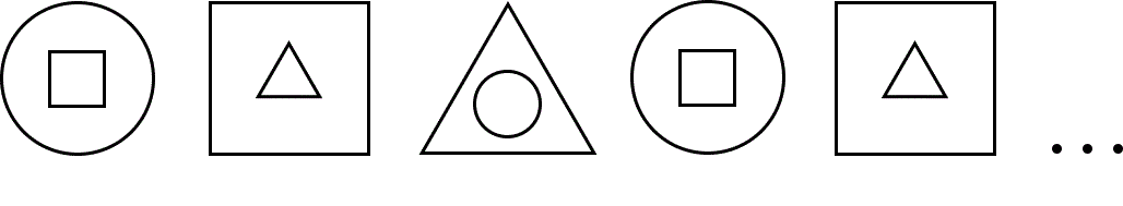 Inductive reasoning sample question stimuli