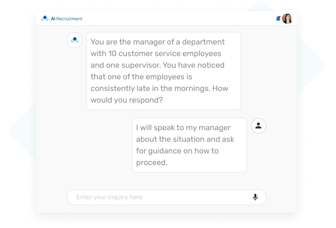 AI Situational Judgement Test