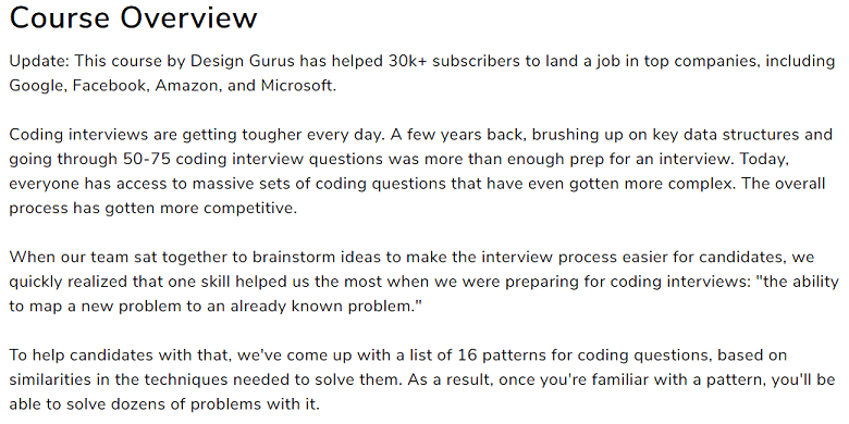 Course_Overview_For_Google_Interview